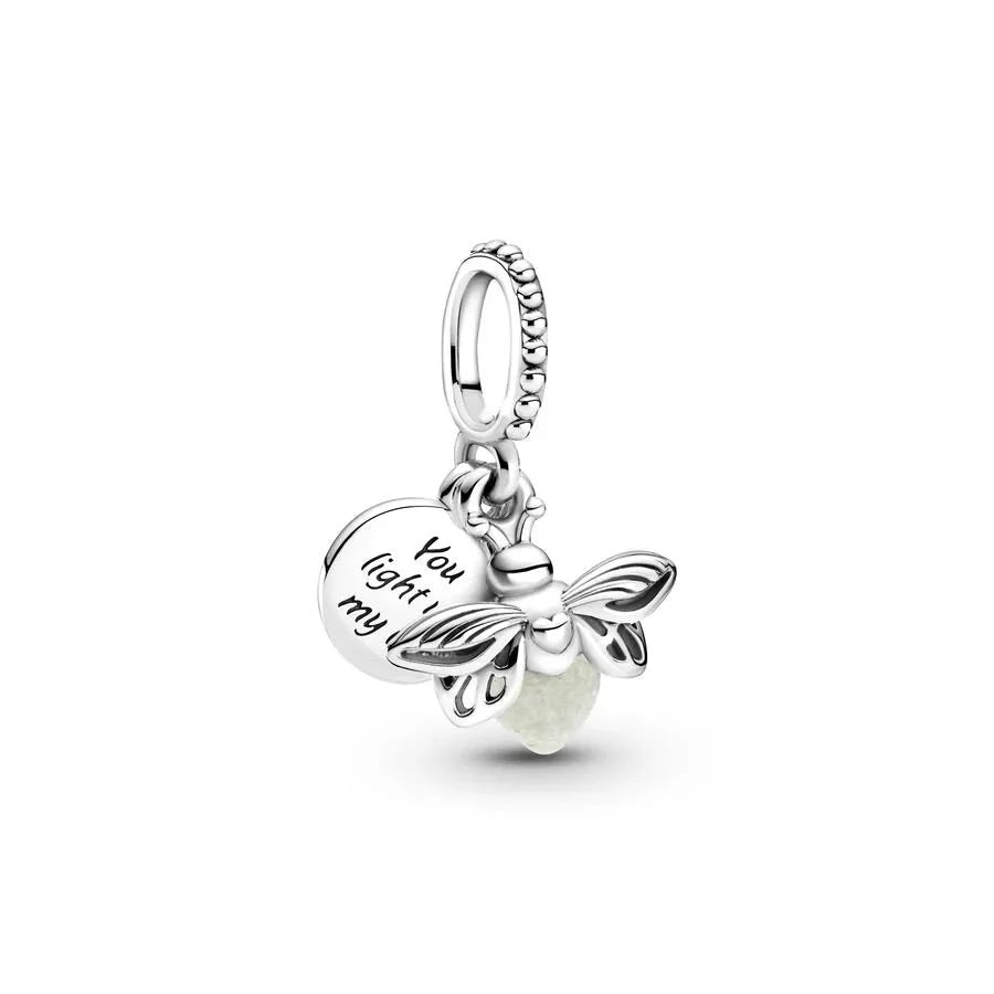 Glühwürmchen Charm-Anhänger