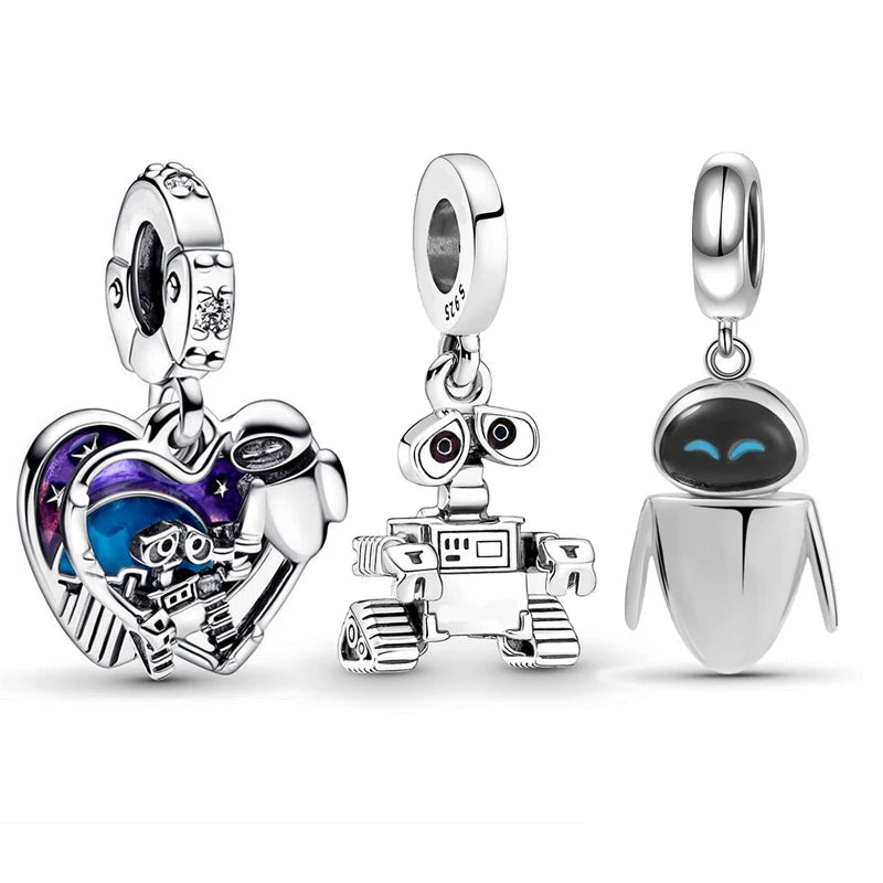 WALL-E und EVE Charm-Anhänger