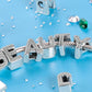 Buchstaben-Charm mit Zirkonia – Personalisierter Anhänger