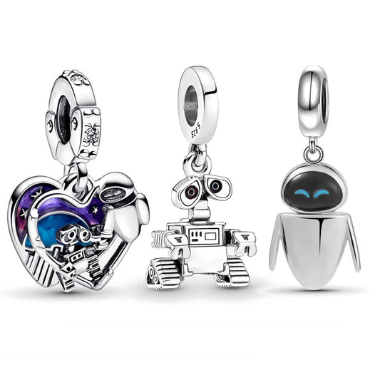 WALL-E und EVE Charm-Anhänger