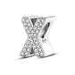 Buchstaben-Charm mit Zirkonia – Personalisierter Anhänger